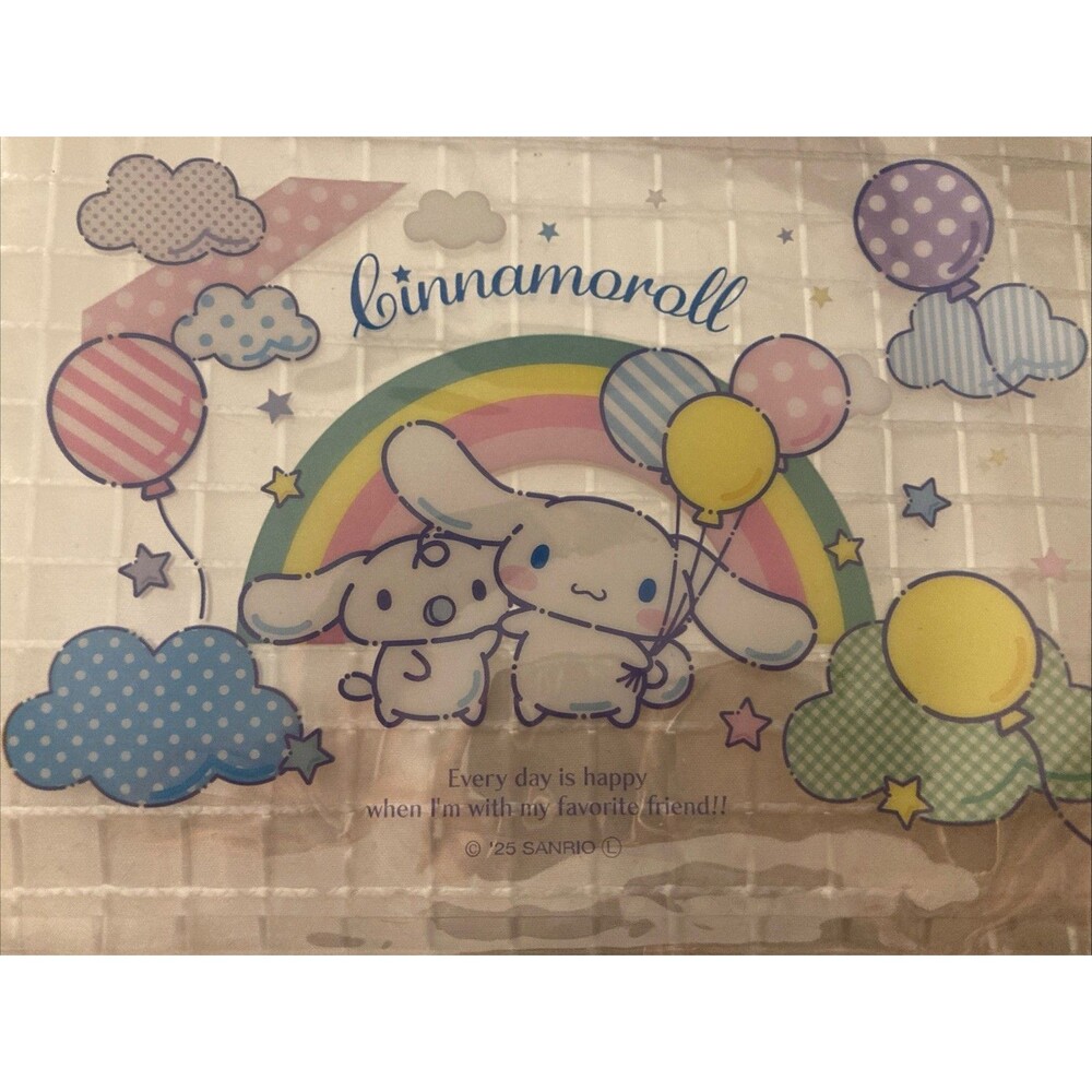 NEW Sanrio CINNAMAROLL Mesh Case From Japan B6